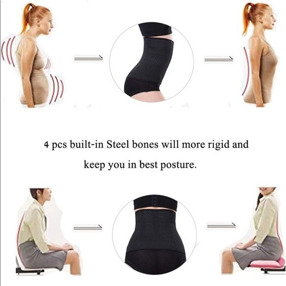 PWRBODY Hourglass Colombian Latex Waist Trainer - Picture 5 of 6